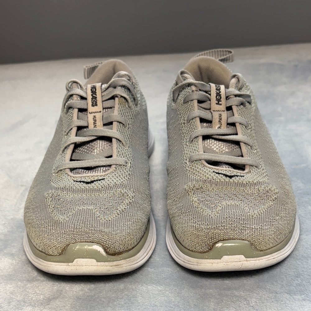 Hoka One One Women's Hupana Light Gray Sneakers - Picture 4 of 9